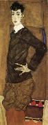 Egon Schiele Portrait of Erich Lederer Germany oil painting artist